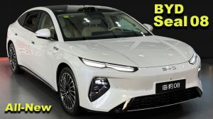 Совершенно новый BYD Seal 08 — роскошный электроседан с запасом хода 900 км | Полный обзор