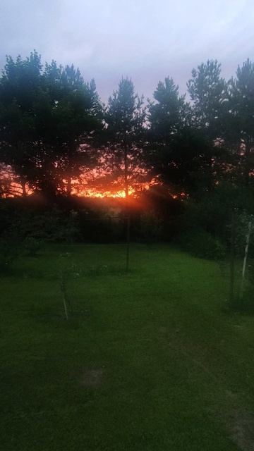 Фантастический закат.