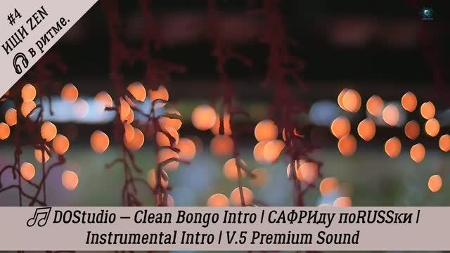 DOStudio — Clean Bongo Intro | САФРИду поRUSSки | Instrumental Intro | V.5 Premium Sound