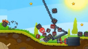 НОВЫЙ Красный Шар - мод на 1000 квадратов на уровне ! Игра Red Ball 4 mod 100 square шарик от Спуди