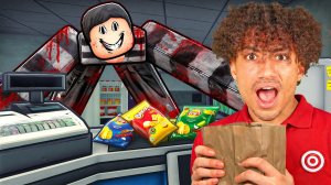 Как пережить ночную смену в Roblox... #Видеоигры #Юмор #Roblox #Horror