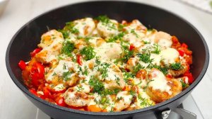 Сочное Куриное Филе и Картошка! Очень вкусная Курица на сковороде «По-Королевски»! Простой рецепт!