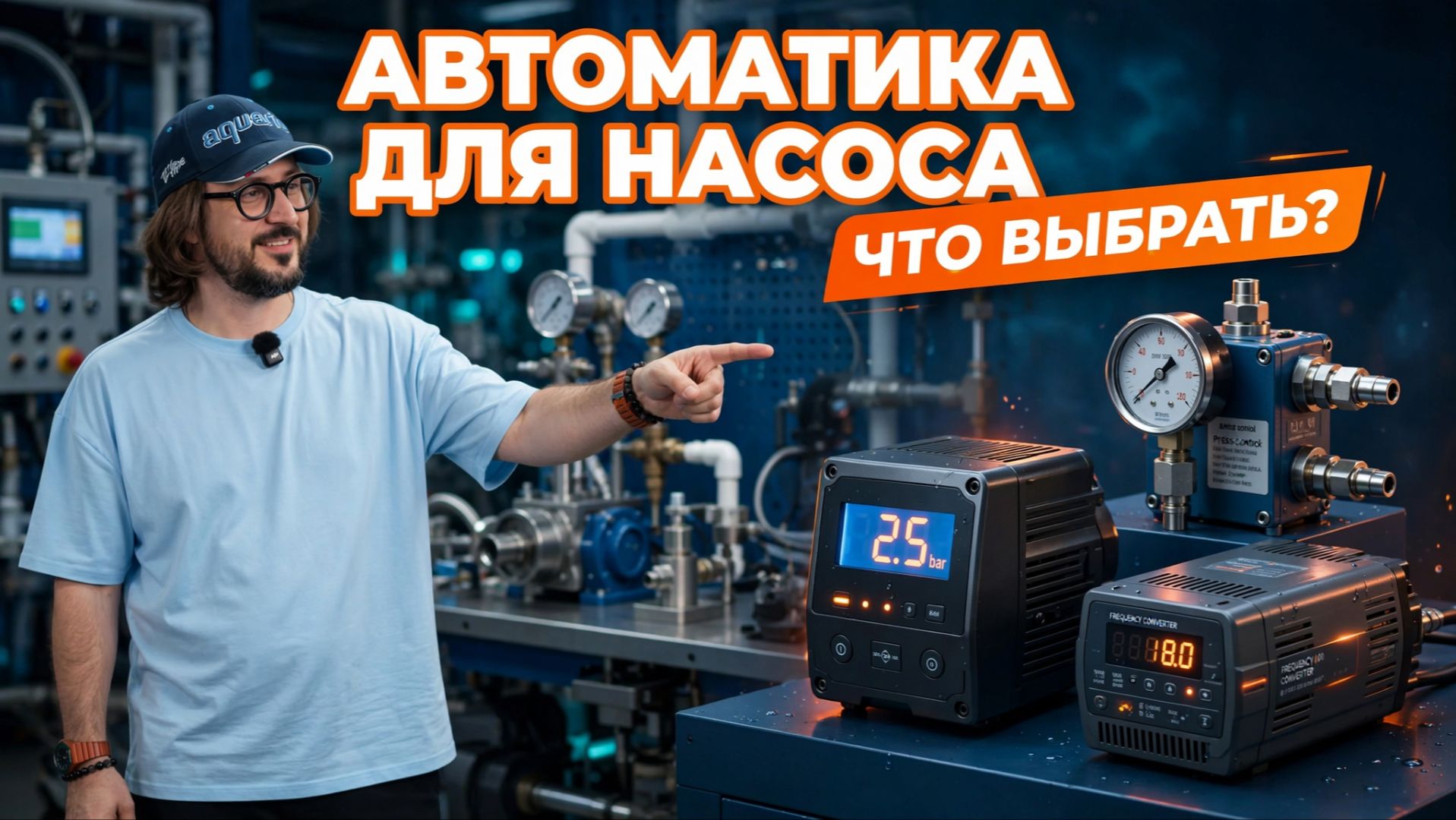Какая автоматика для насоса лучше? Тест на стенде