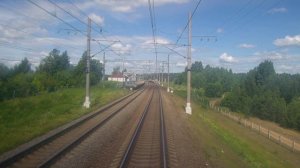 Березайка-Угловка глазами Машиниста поезда.