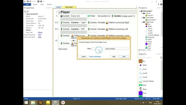 Платформер | Создаём искусственный интеллект Construct 2 Tutorial + CAPX смотреть онлайн