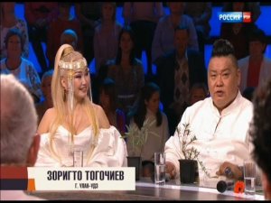 Зоригто и Нонна Тогочиевы у Андрея Малахова  в программе «Песни от всей души».