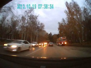 Китайский регистратор, пример видео.