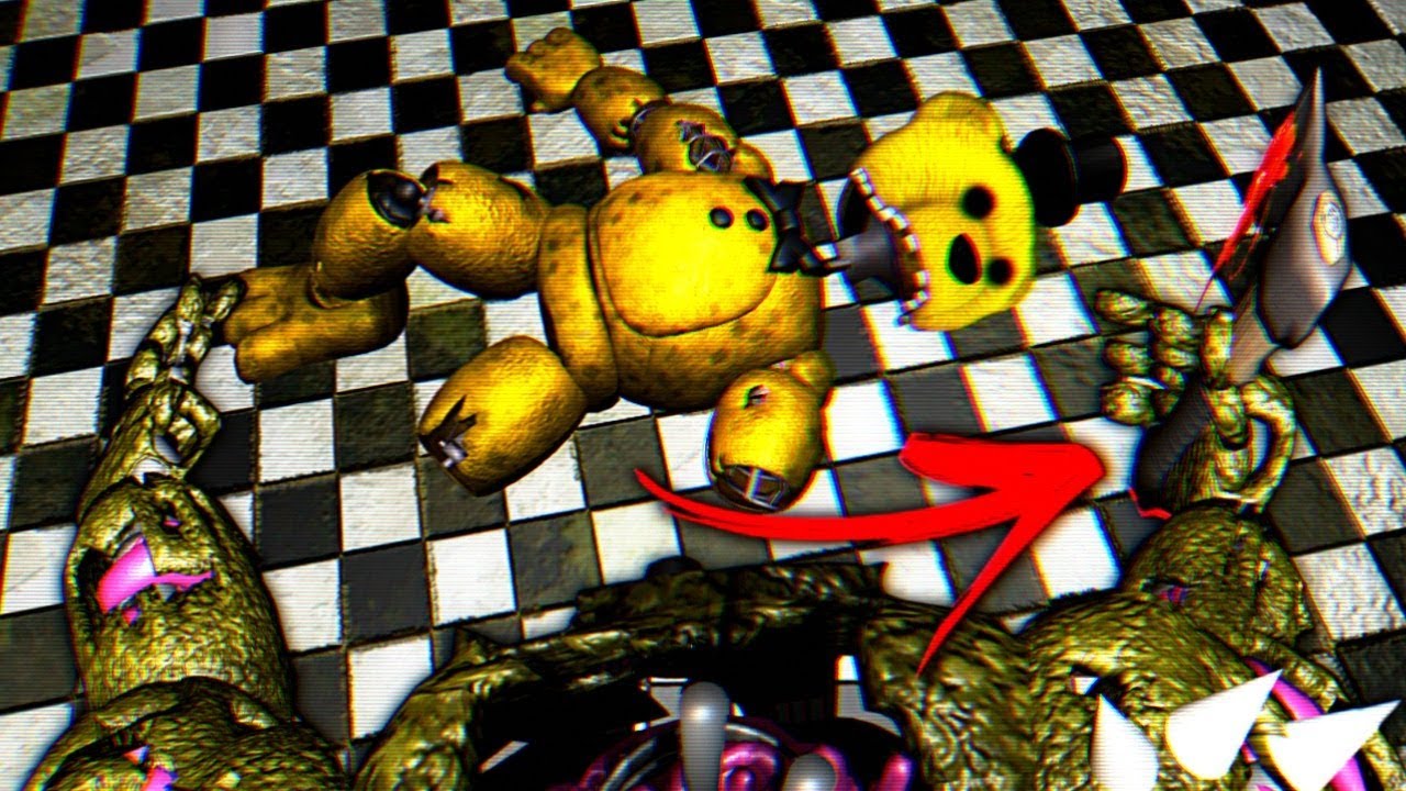 FNAF 3D КОШМАРНЫЙ СПРИНГТРАП УБИЛ ФРЕДДИ ТОПОРОМ !!! ФНАФ ИГРАЮ за АНИМАТРОНИКОВ БИТВА РАУНД 2 !!! смотреть онлайн
