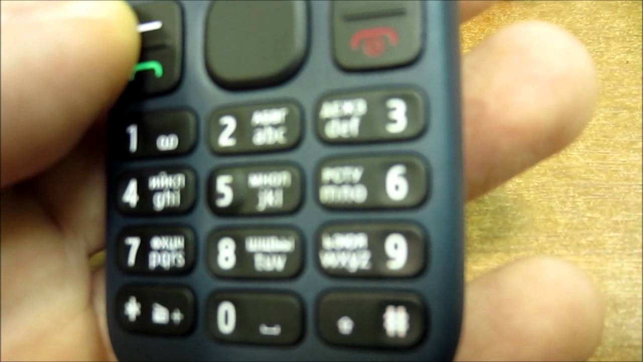 Обзор Nokia 100