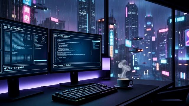 Музыка для Программирования 🌙 2 часа Lo-Fi — Ночной Кодинг | Deep Focus Music Playlist for Coding смотреть онлайн