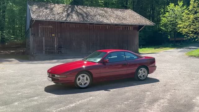 BMW E31 850i V12 - Красный калипсо, 98 000 км