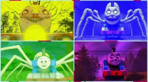 МУЛЬТИКИ ПРО ПОЕЗДА Все виды Чу Чу Чарльза ЕХЕ под музыку TILES HOP 🚂👾
