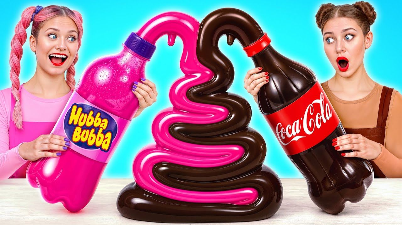 Жевательная Резинка vs Шоколадная Еда Челлендж #Простые Кулинарные Рецепты от Multi DO Challeng смотреть онлайн