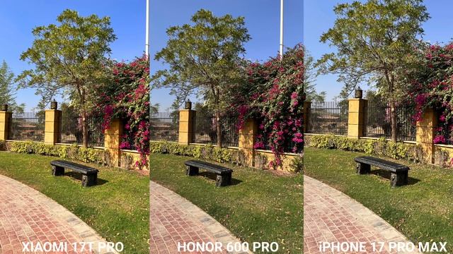 Xiaomi 17T Pro Vs Honor 600 Pro Vs IPhone 17 Pro Max Camera Test Comparison