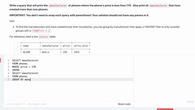 7. Exercise Solution смотреть онлайн
