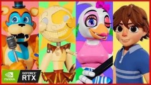 МИШКА ФРЕДДИ - ВМЕШАТЕЛЬСТВО ВАННИ!  FNaF Security BreachFNF - Анимации на русском (1)