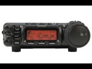 Yaesu FT-857 ..В автомобиле.