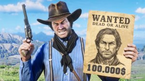 Я Стал САМЫМ РАЗЫСКИВАЕМЫМ Бандитом в Реалистичной RDR 2!