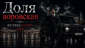 ДОЛЯ ВОРОВСКАЯ 2026🔥(Slowed + Reverb)Русский Криминальный Хит 2026#ДоляВоровская #SlowedReverb