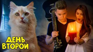 24 часа с рыжим котом нашими глазами. День второй / SANI vlog