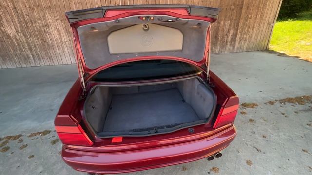 BMW E31 850i V12 - Красный калипсо 98 000 км