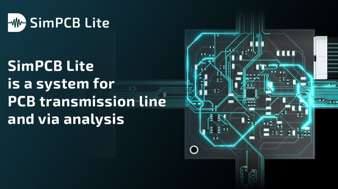 SimPCB Lite is a system for PCB transmission line and via analysis смотреть онлайн