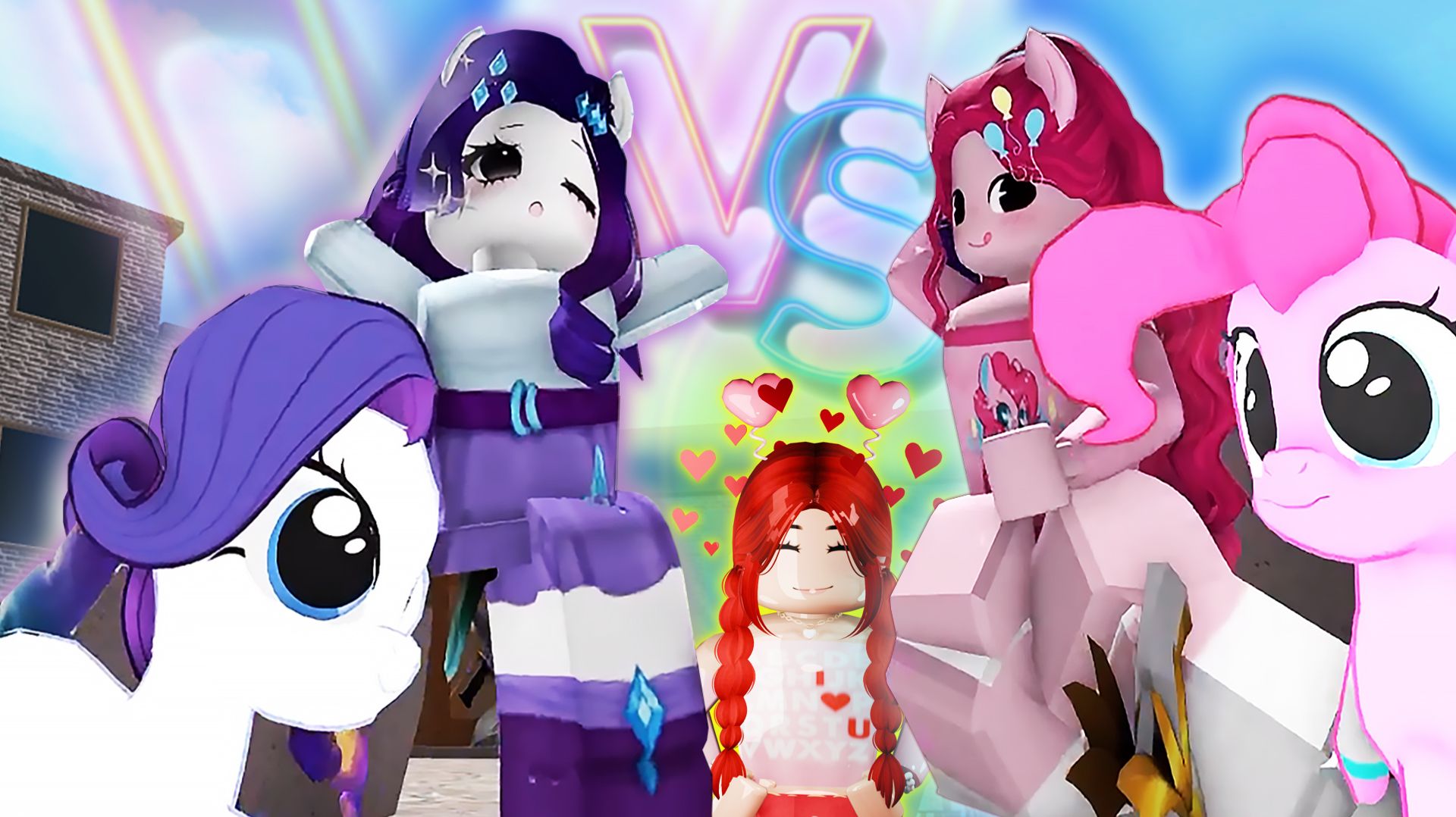 БАТЛ My Little Pony В ММ2 смотреть онлайн