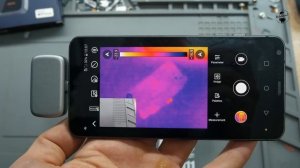 Ремонт смартфонов с ТЕПЛОВИЗОР GOYOJO GW340 - Случай в мастерской.