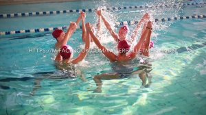 Water ballet Mermaids . Шоу синхронного плавания!