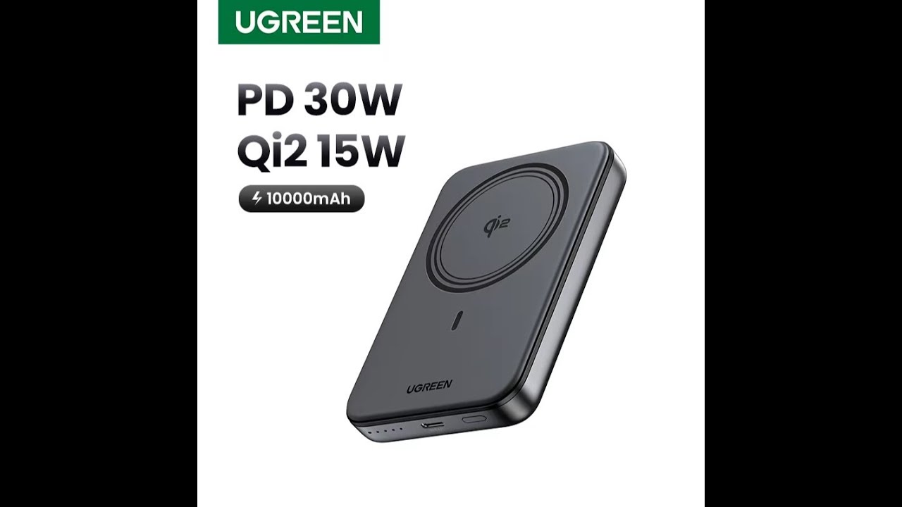 Power Bank с Magsafe UGREEN Qi2 30 Вт
