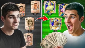 От НУЛЯ до ЧЕМПИОНА!! 1000 Часов БЕЗ ДОНАТА в FC Mobile!!