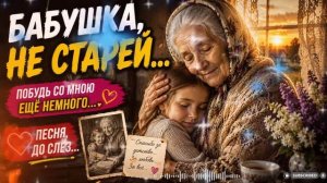 БАБУШКА, НЕ СТАРЕЙ... 👵| Песня, Которая Растопит Любое Сердце ❤️