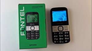 Распаковка за 1300 рублей Кнопочного телефона Fontel sp230 Лучше не купить