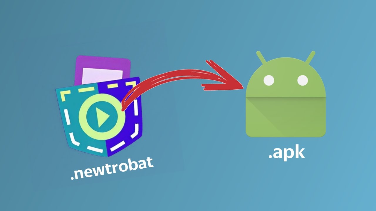 Как создать .apk из .newtrobat? Newcatroid