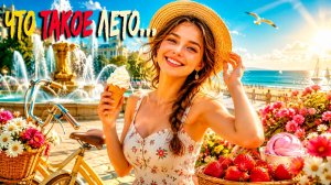 «Что такое лето...» - веселая солнечная песня | a cheerful sunny song