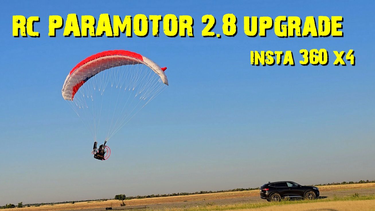 Rc PARAMOTOR 2.8 Upgrade Set Up