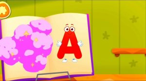 Учим английский алфавит #35 / Буква А/английский язык для малышей / мультики и видео для детей смотр