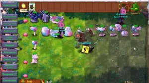 Битва гипногрибов в PVZ Fusion Mod