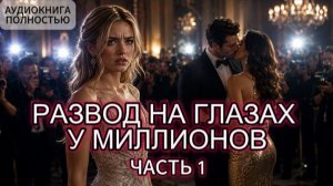РАЗВОД НА ГЛАЗАХ У МИЛЛИОНОВ | ЧАСТЬ 1| АУДИОКНИГА ПОЛНОСТЬЮ | ЛЮБОВНЫЙ РОМАН