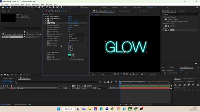 “After Effects Tutorial” Glow Effects for Preset (Глоу Эффекты для Пресета) смотреть онлайн