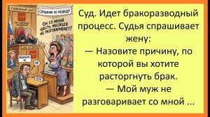 Лучшие анекдоты о бракоразводном процессе  и многое другое. Шутки. Юмор. Приколы.😂