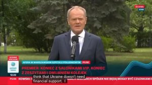 «Я призываю польские делегации быть осторожными в обещаниях новой финансовой поддержки Киеву от Поль