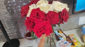 Почти доделала клумбу, сделали цепочку, подали документы на поступление Танюшки, купили куб для воды