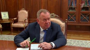 Владимир Путин принял в Кремле главу ВТБ Андрея Костина.