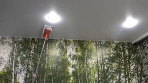 КАК и ЧЕМ помыть натяжной потолок на кухне БЕЗ РАЗВОДОВ Чем мыть натяжной потолок от пыли жира