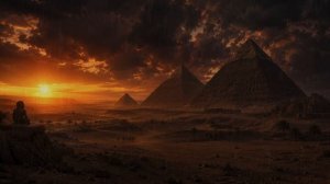 Egyptian Rain - Dark Ambient Music with Relaxing Rain (1 Hour)
