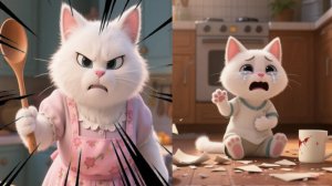 🧸 🚑Мама, ты все еще любишь этого котенка#🐾💔
