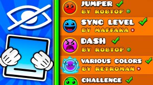 Я Сыграл В Geometry Dash С ЗАКРЫТЫМИ ГЛАЗАМИ