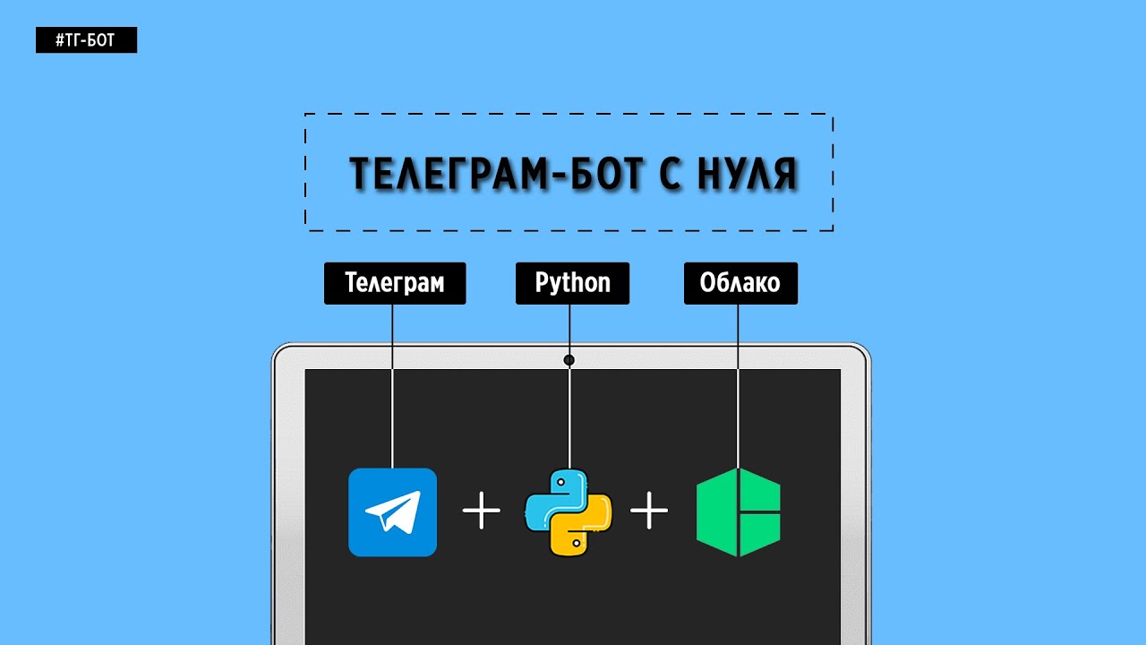 Телеграм-бот с нуля на python + деплой на сервер смотреть онлайн
