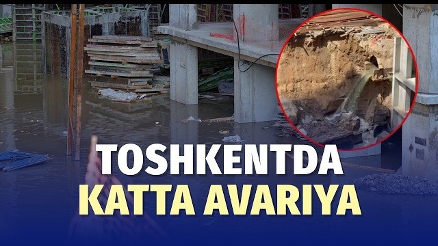 🍿 Toshkentda qurilish tashkiloti markaziy kanalizatsiya quvurini uzib yubordi смотреть онлайн